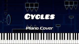 Video voorbeeld van "CYCLES — Piano Cover (Geometry Dash)"