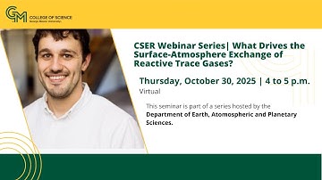 What Drives the Surface-Atmosphere Exchange of Reactive Trace Gases? | CSER Webinar Series