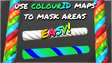 Use ID MAPS from Blender to Substance Painter EASY & QUICK!!