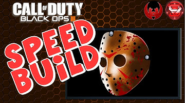 Jason Voorhees  FRIDAY THE 13th SPEED BUILD - Black Ops 3 Emblem Tutorial