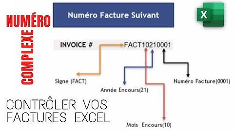 EXCEL VBA -Voulez- vous rendre vos factures Excel Professionnelles ? regardez cette vidéo ! (Numéro)