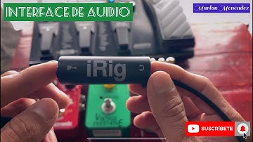 Cómo grabar el audio de los videos con el IRIG “ interface de Auidio para Android y IOS