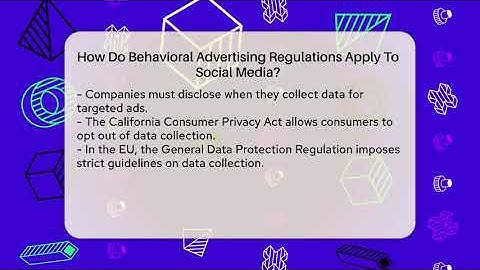 How Do Behavioral Advertising Regulations Apply To Social Media? - Everyday-Networking