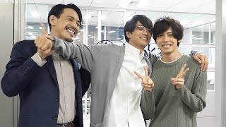 竹財輝之助×猪塚健太×吉田宗洋の仲良し3ショット　ラブシーンの裏側も　「劇場版ポルノグラファー ～プレイバック～」メーキング公開