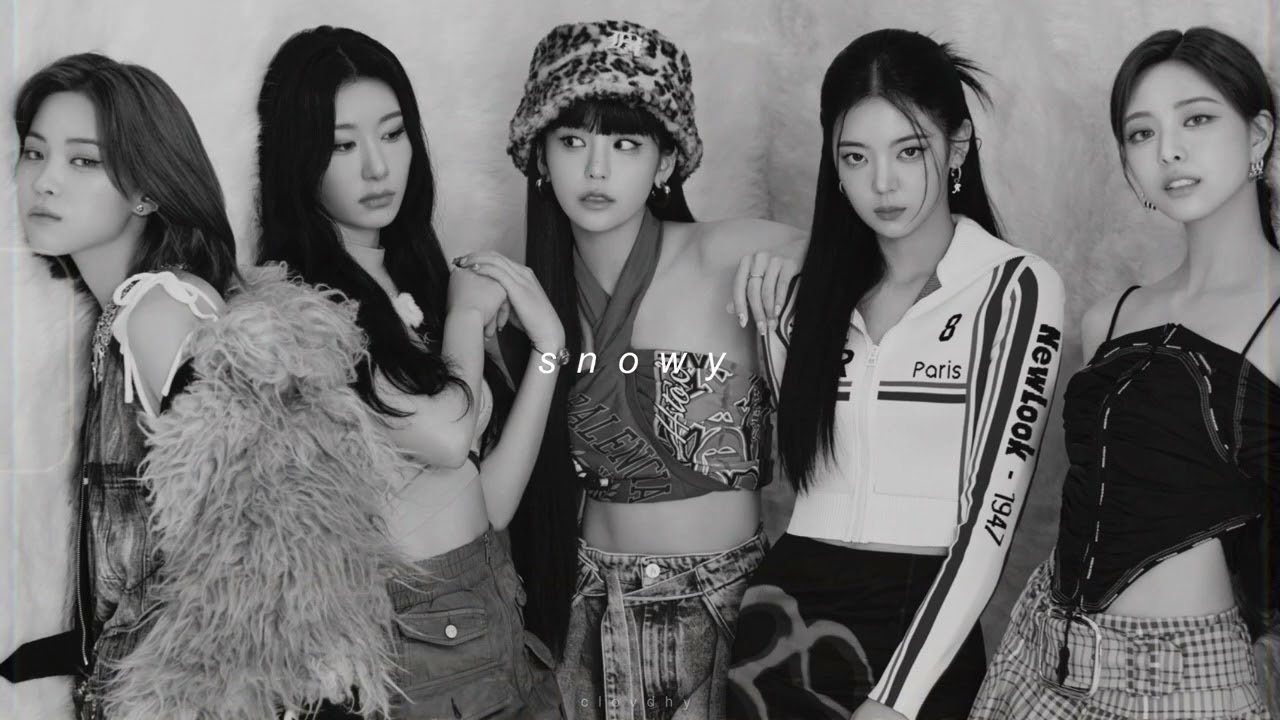 itzy - snowy (sped up + reverb)