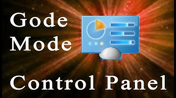 How to Create "God Mode" Control Panel in Windows 10