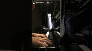 How did produce "Slide" By Calvin Harris