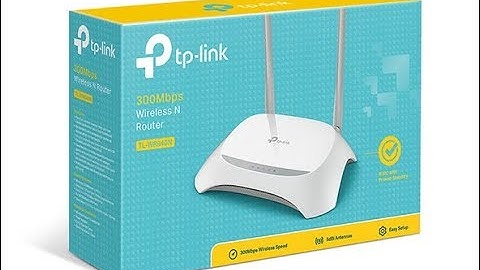 Unboxing TP Link Wireless N Router TL WR840N