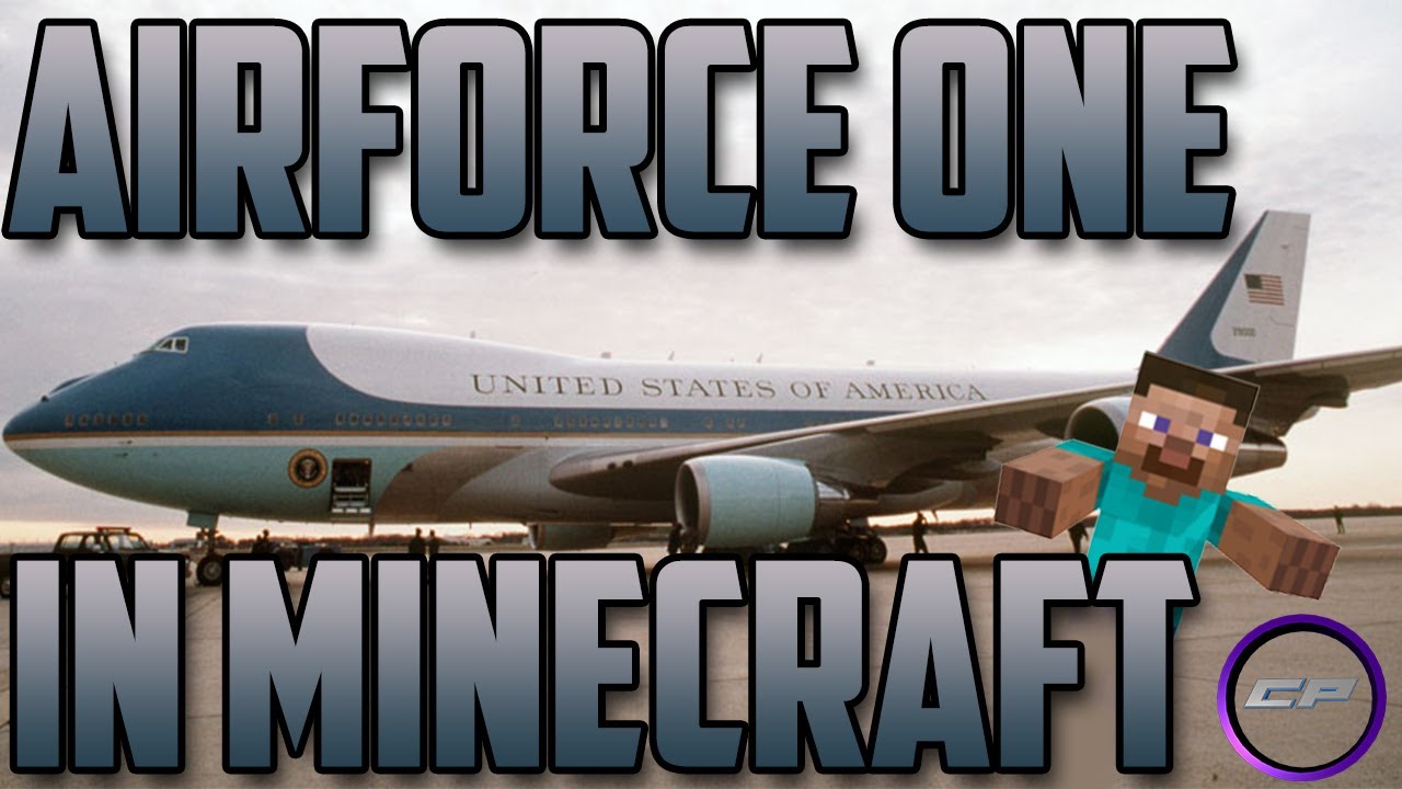 [Minecraft] Air force One (Beautiful Build!) Download (PC 