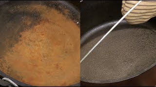 How to Clean Old Rusted Dutch Oven or Skillet