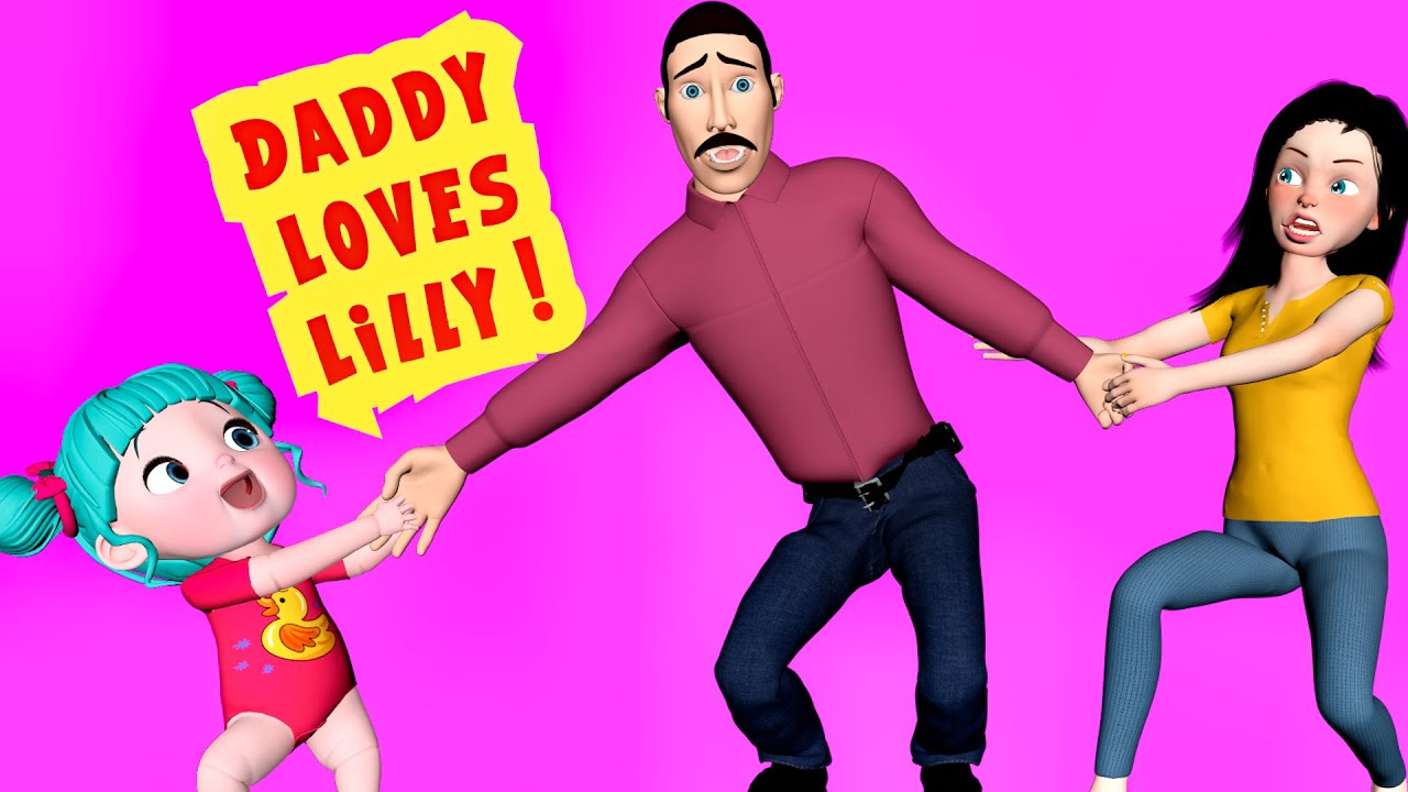 Daddy loves Lilly  Farfasha TV Kids Rhymes  Songs