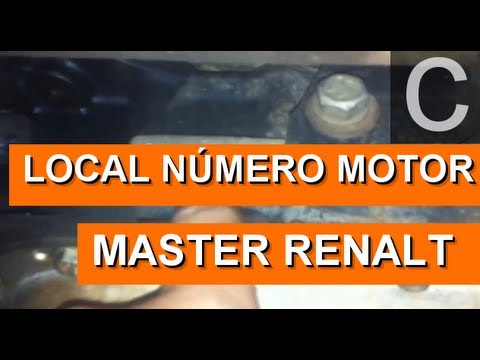 Dr Carro Local Numero Motor Master Renault Youtube