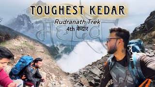 Madhmaheshwar se seedha Rudranath ka Trek start krdiya 🔱 sabse कठिन केदार paanch kedaro me😱