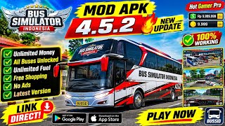 BUSSID 4.5.2 Mod Apk | Unlimited Money & All Buses Unlocked - No Ads