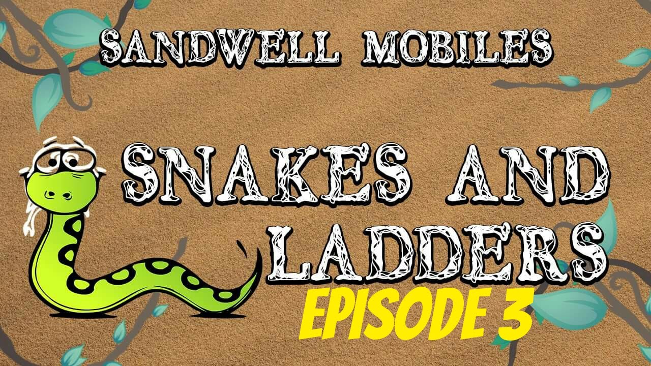 Sandwell Mobiles Scratchcards snakes and ladders EPISODE 3