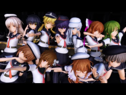 【MMD艦これ】エボシ式第六駆逐隊・睦月型で「Help Me!!」