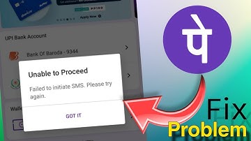 Phonepe failed to initiate SMS please try again later