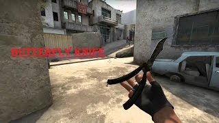 Famous Counter Strike Source Butterfly Knife Wealth