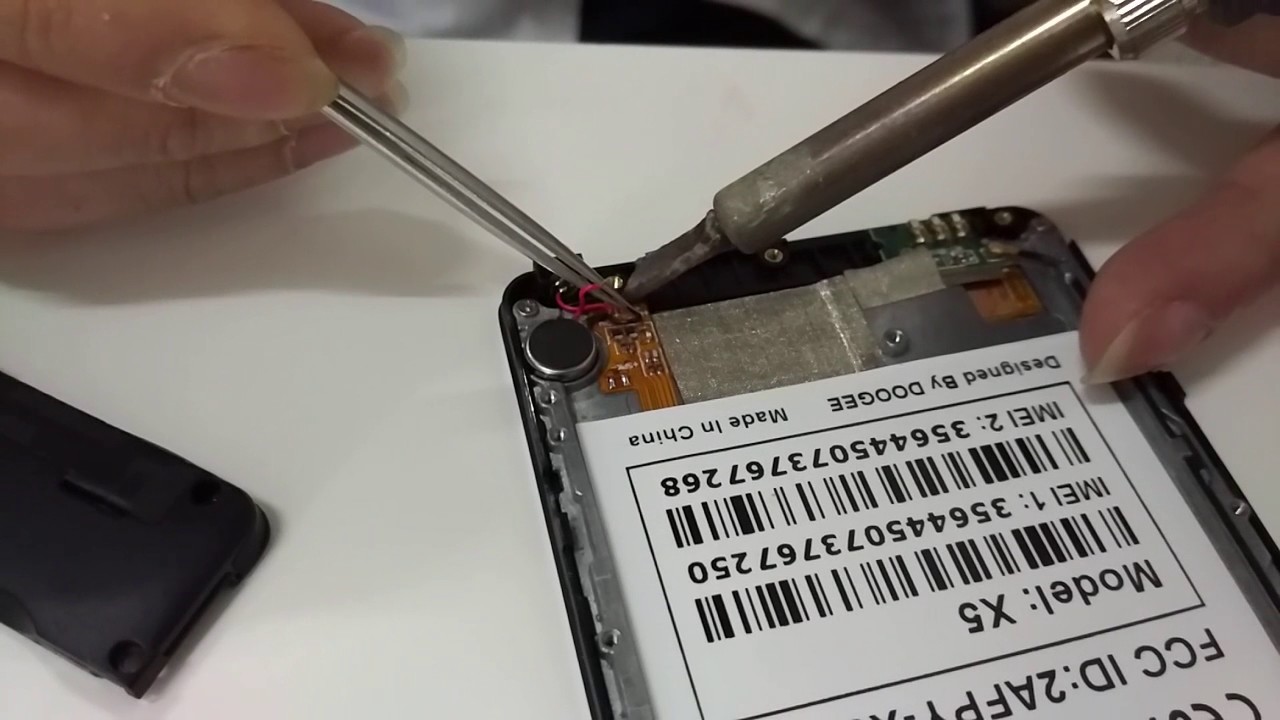 New Update DOOGEE X5 Disassembling Video