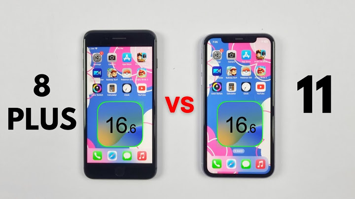So sánh iphone 11 và 8 plus