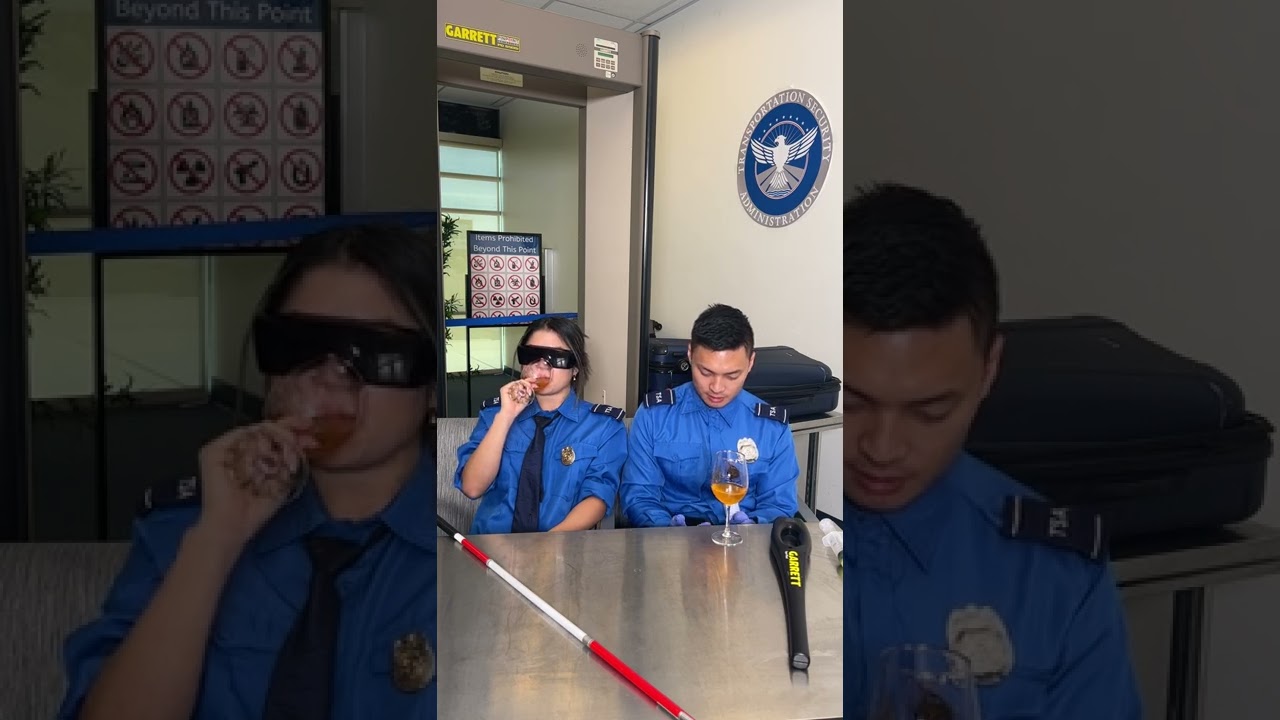 blind agent drinks the juice 