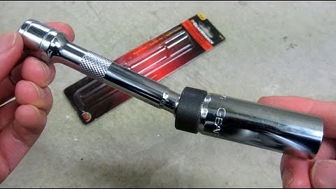 Magnetic Spark Plug Socket Wrench Review (GearWrench)