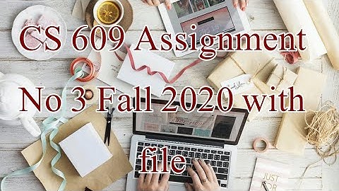 Cs609 Assignment No 3 Solution with file-By VR