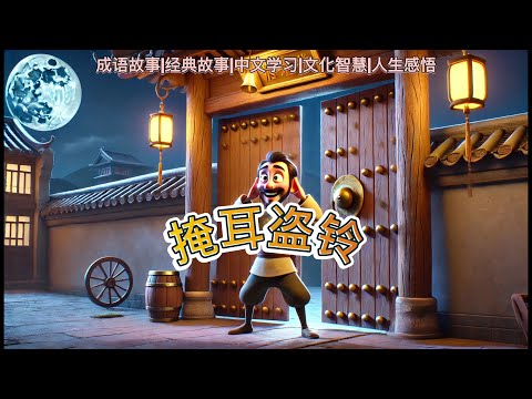 成语故事之《掩耳盗铃》|经典故事|中文学习|文化智慧|人生感悟