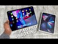 NEW 2021 M1 iPad Pro 11" Silver UNBOXING + First Impressions!