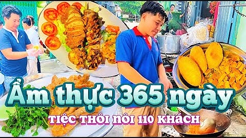 Món ngon đãi tiệc 110 khách Giò Heo Ba Chi & Lẩu Cá Tầm Măng Chua hấp dẫn