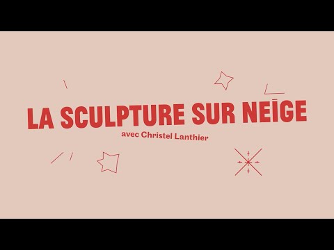 Vidéo: Comment Faire Des Sculptures De Neige