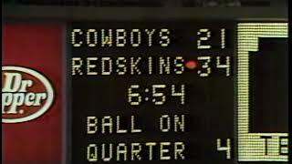Washington Redskins @ Dallas Cowboys 1979 (non-network video)