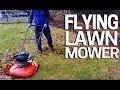 Flying Hovercraft Lawn Mower - No Wheels