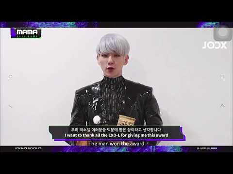 041219 MAMA2019 BAEKHYUN Win Best Male Artist 