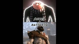 God Gru Vs Kratos #short #Edit #gru