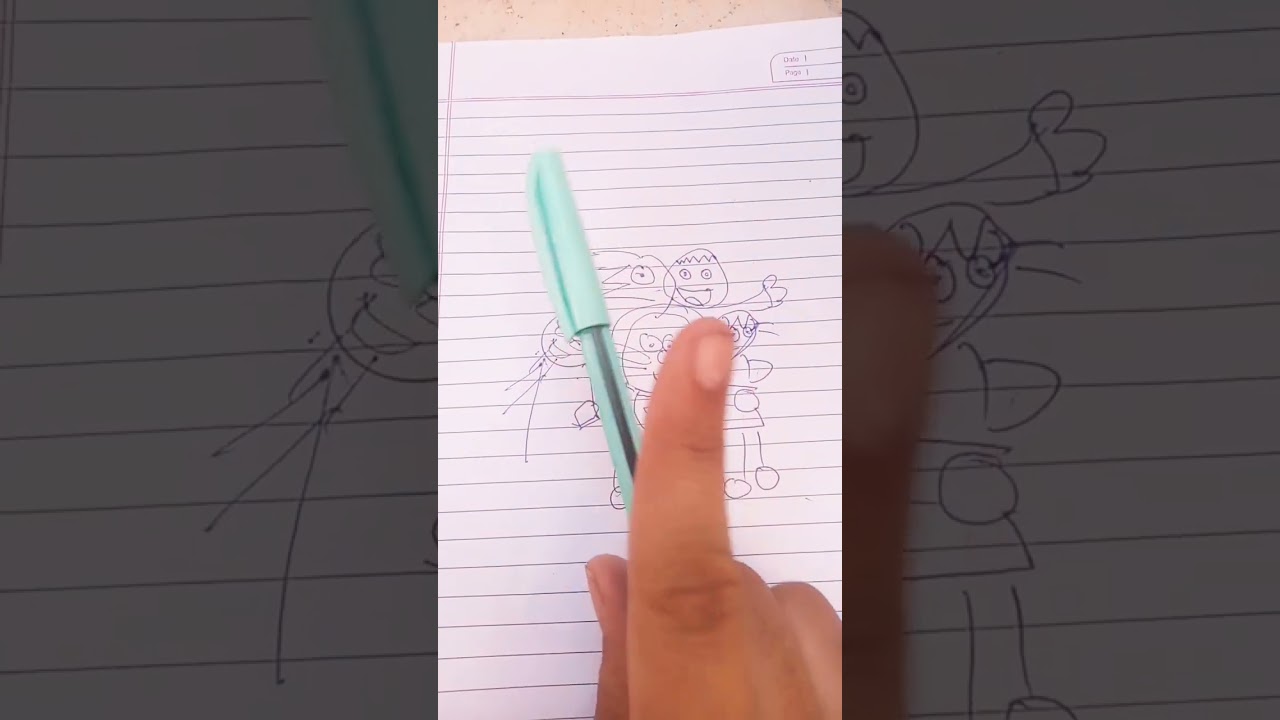 Doraemon Friends Drawing 