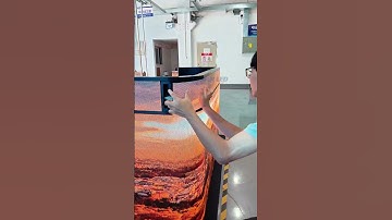 A glowing desk?.#ledscreen #leddisplay #eagerled #ledmodule #fixledlights