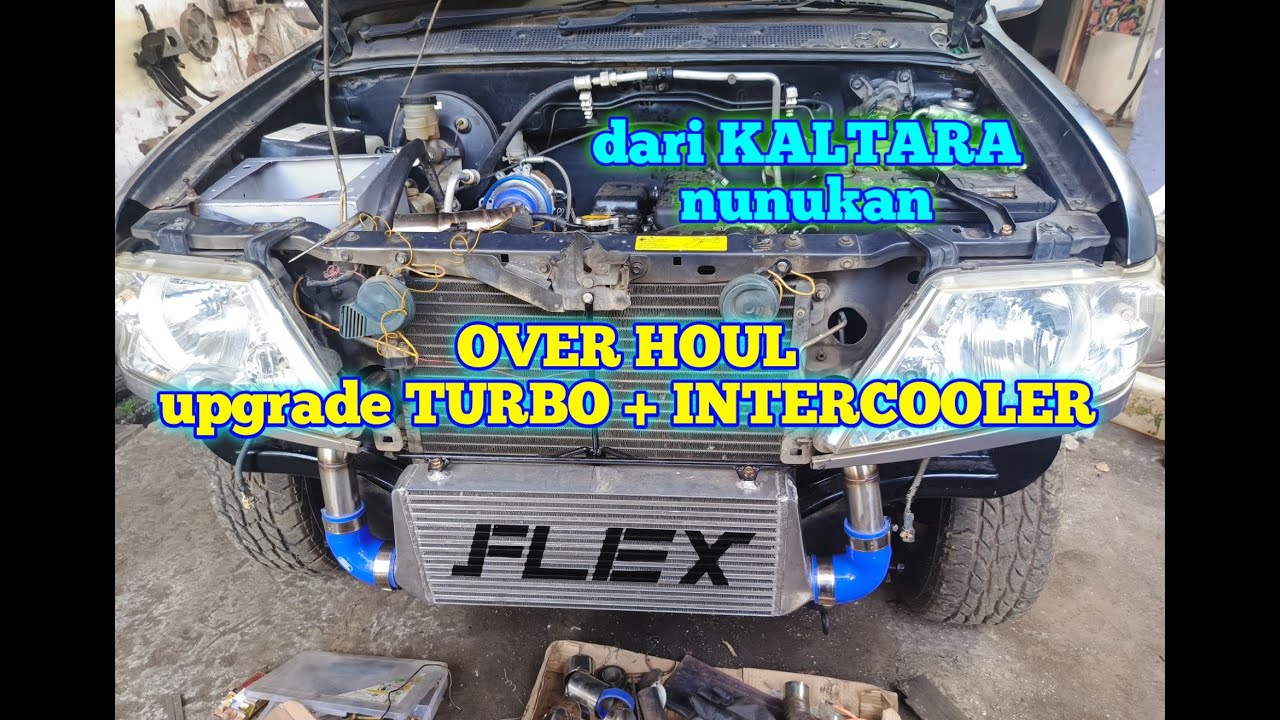 OVERHOUL panther 2.5, включая обновление турбонаддува и интеркулера