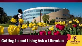 Getting to and Using Ask a Librarian 2026