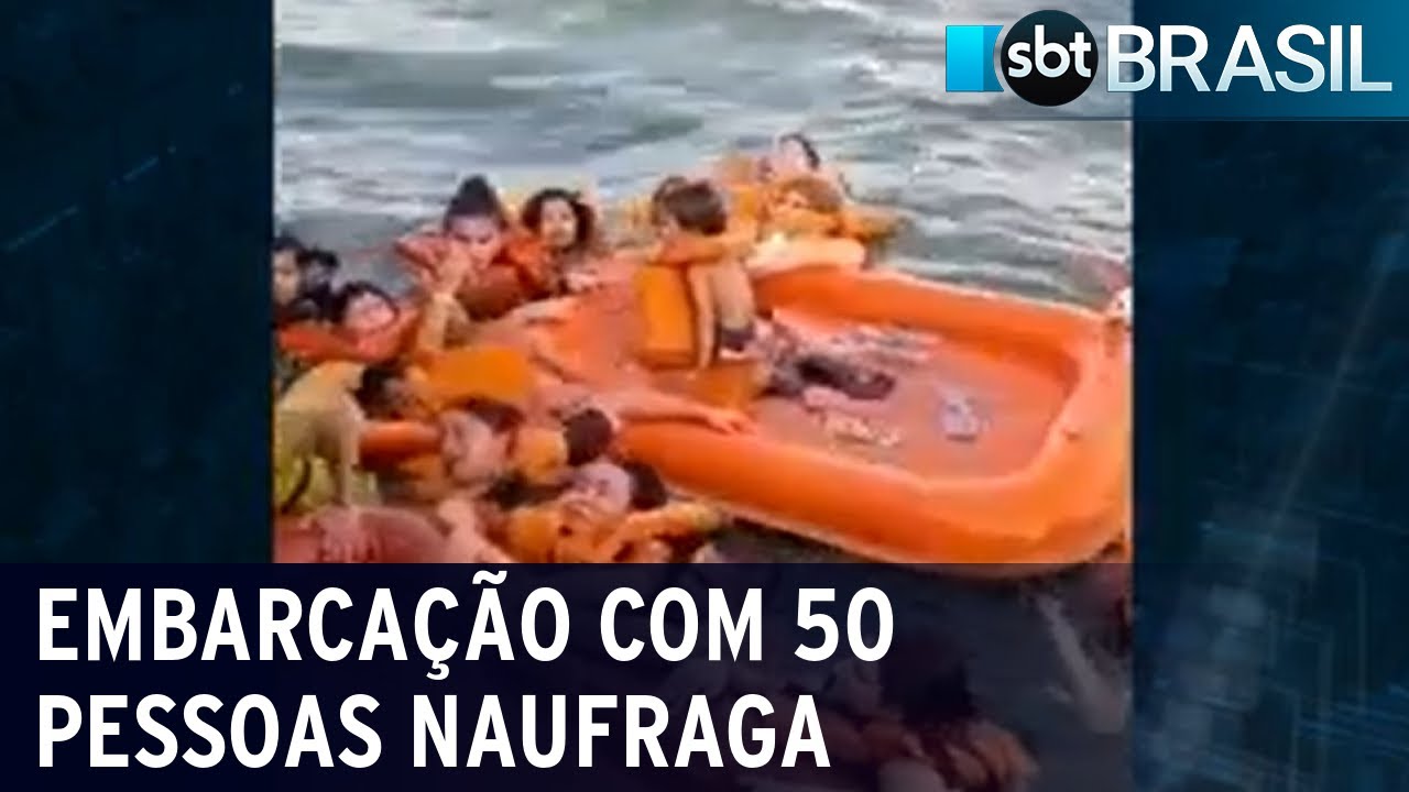 Barco com estudantes universitários naufraga no Rio Tapajós, no Pará | SBT Brasil (30/09/23)