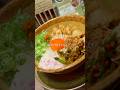 やみつき注意のホルモンまぜそば#大阪グルメ#梅田グルメ#梅田ランチ#KITTE大阪#小麦の麺神