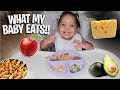 WHAT MY BABY EATS IN A DAY | 10 MONTHS OLD