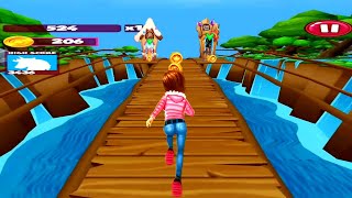 Subway Princess Runner Game - Jungle WaterFalls Run with Princess | Best Android/iOS Gameplay HD screenshot 3