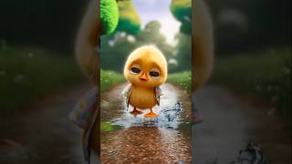 meri mama kaha chali gai | cute little duck video #ytshorts #sad #ytshorts #trending #ai #duck