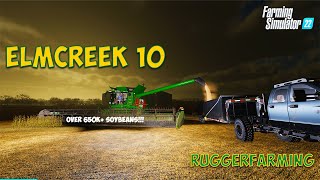 MEGA SOYBEAN HARVEST AND SELLING $1.5 MILLION IN EGGS | FARMING SIMULATOR 22 | ELMCREEK