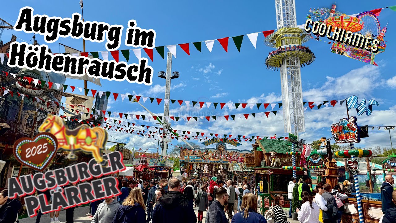 Augsburger Osterplärrer 2025 | Die besten Momente vom Plärrer!