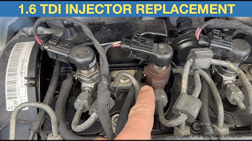 VW Caddy 1.6 TDI Injector replacement