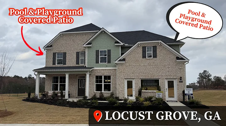 Living In Locust Grove, GA | Spacious Layout | Model Home Tour | Savannah Plan | Atlanta New Homes