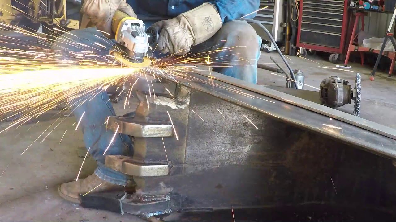 Welding buckets part 3 YouTube