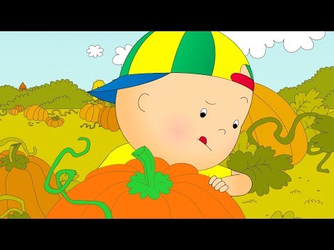 ★ Caillou's Halloween Pumpkin ★ Funny Animated Caillou | Cartoons for kids | Caillou